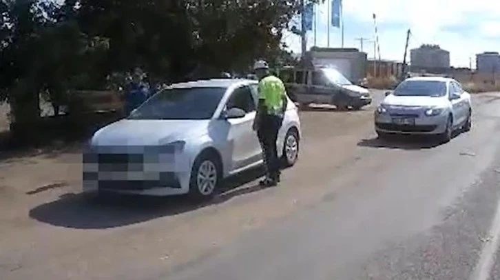 4 sürücünün aracı trafikten men edildi