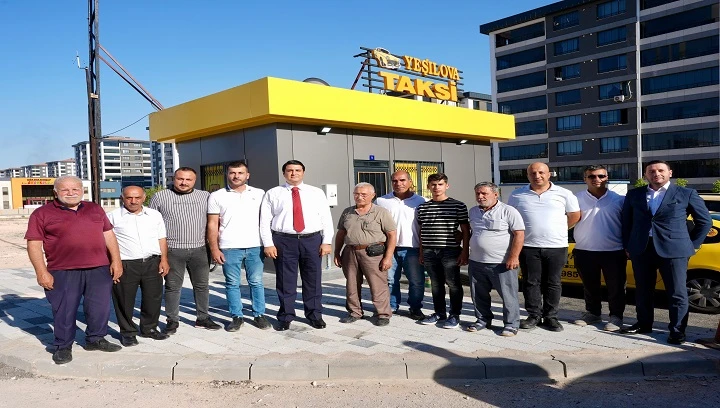 Başkan Yılmaz’dan taksici esnafına ziyaret