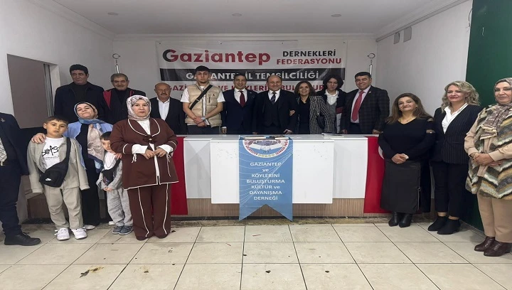 BİLGİ&Ccedil; K&Ouml;YDER VE GAZİANTEP DERNEKLER FEDERASYONU İL TEMSİLCİLİĞİNİ ZİYARET ETTİ 