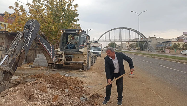  &Ccedil;evre yolunda doğalgaz &ccedil;alışması
