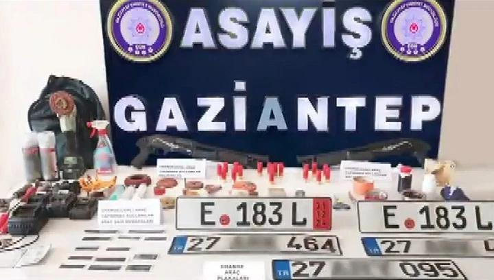 'change araç' operasyonu: 13 şahıs tutuklandı