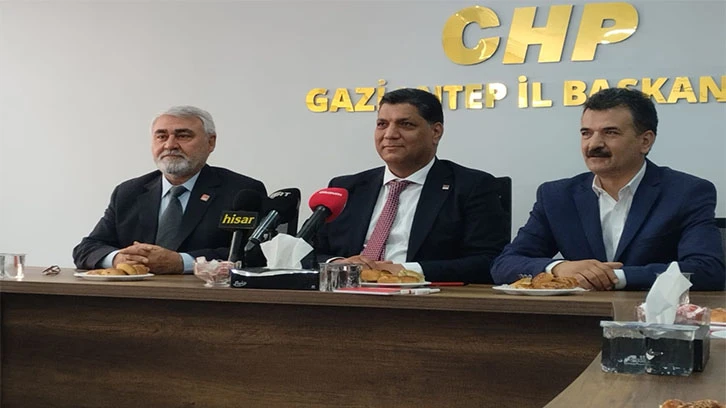 CHP GAZİANTEP İL BAŞKANLIĞI BASIN TOPLANTISI