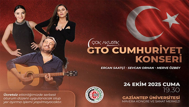 &Ccedil;OK AKUSTİK GTO CUMHURİYET KONSERİ