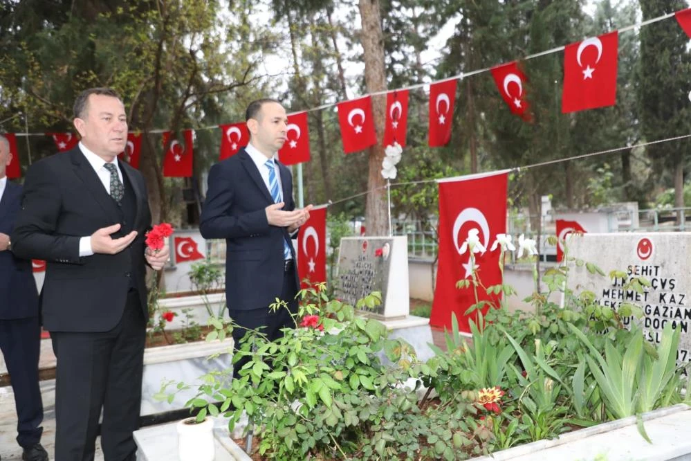 Doğan bayramlaşma programına katıldı
