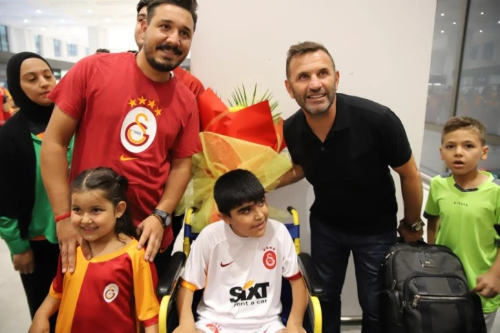 Galatasaray takımı Gaziantep'te