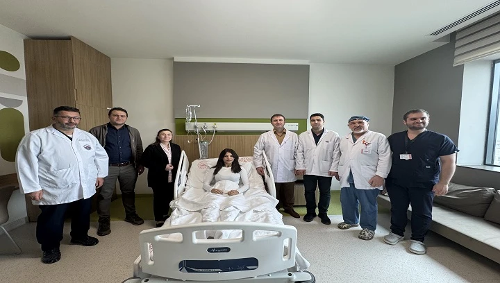 Gaziantep Şehir Hastanesi Kendi B&ouml;breği Kendisine Nakil Olan Hasta