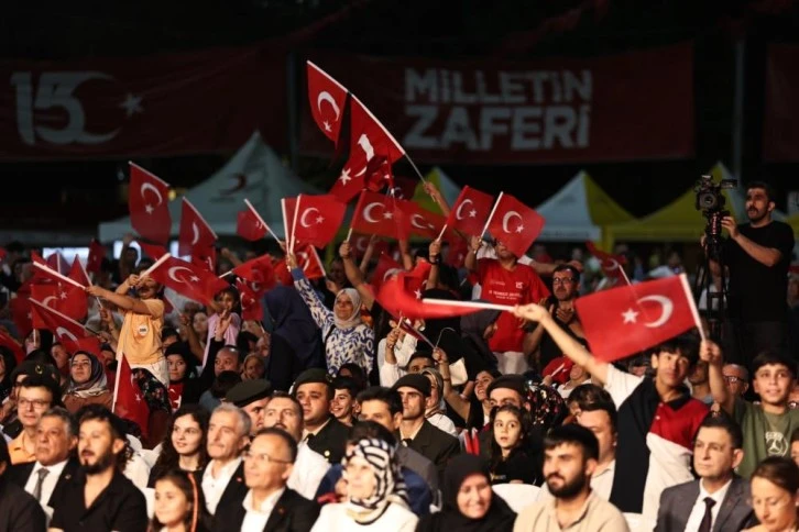 Gaziantep'te 15 Temmuz Zaferi'nin 8. yıl dönümü etkinlikleri