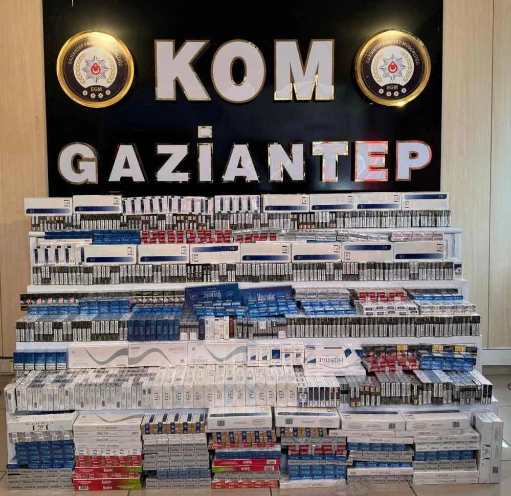 Gaziantep&rsquo;te 2 milyon 340 bin adet makaron ele ge&ccedil;irildi