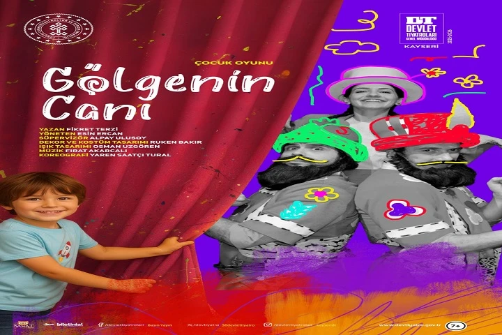 Gaziantep&rsquo;te &Ccedil;ocuklar İ&ccedil;in Tiyatro Ş&ouml;leni: &ldquo;G&ouml;lgenin Canı&rdquo; 12 Mart&rsquo;ta Sahnede