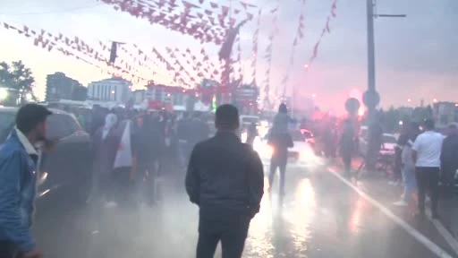 Gaziantep'te sevinç kutlamaları