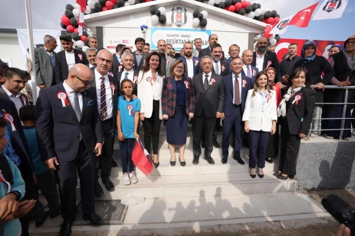 Gaziantep Valisi Çeber: "Emeklerinden dolayı Beşiktaş Kulübü'ne teşekkür ediyoruz"