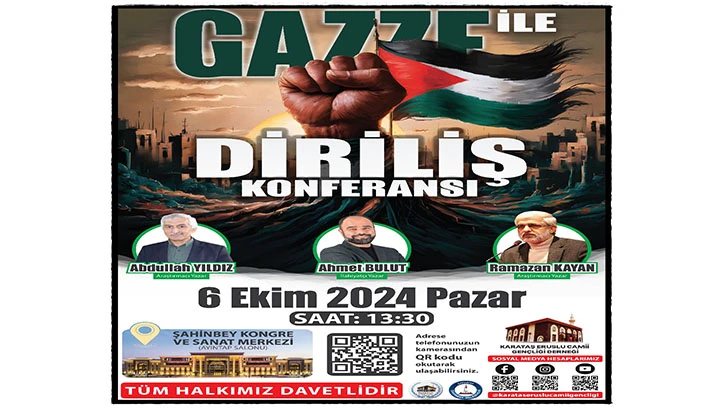 Gazze ile diriliş konferansı