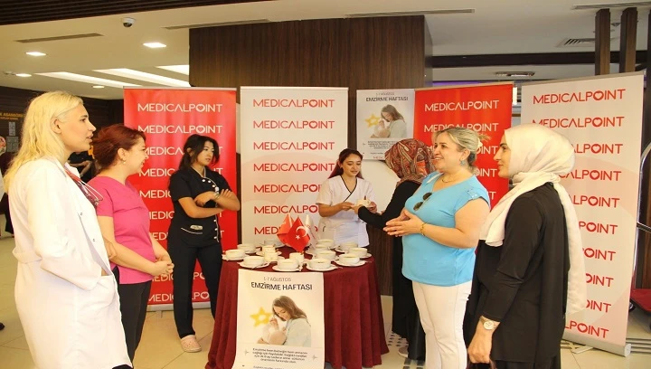 Medical Point Gaziantep Hastanesi&rsquo;nde anne s&uuml;t&uuml;n&uuml;n &ouml;nemine dikkat &ccedil;ekildi