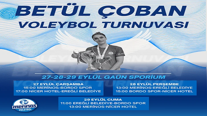 MERİNOS VOLEYBOL BETÜL ÇOBAN TURNUVASI