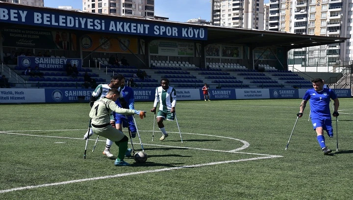 ŞAHİNBEY AMPUTE’DEN FARKLI GALİBİYET 9-0
