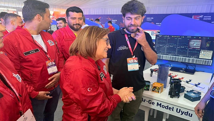 TEKNOFEST 2025&rsquo;TE GAZİANTEP B&Uuml;Y&Uuml;KŞEHİR DAMGASI