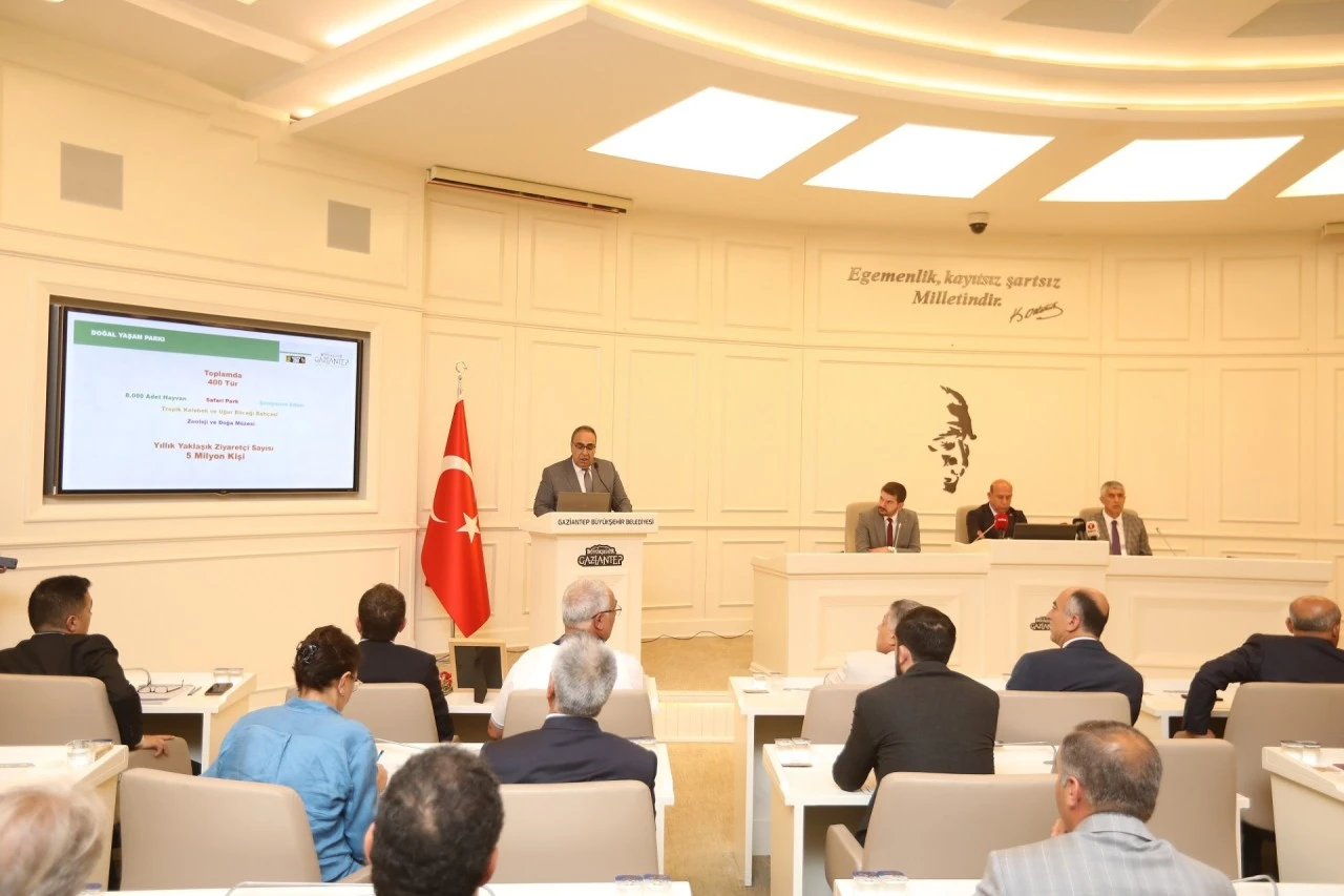 GAZİANTEP BÜYÜKŞEHİR BELEDİYE MECLİSİ TOPLANDI