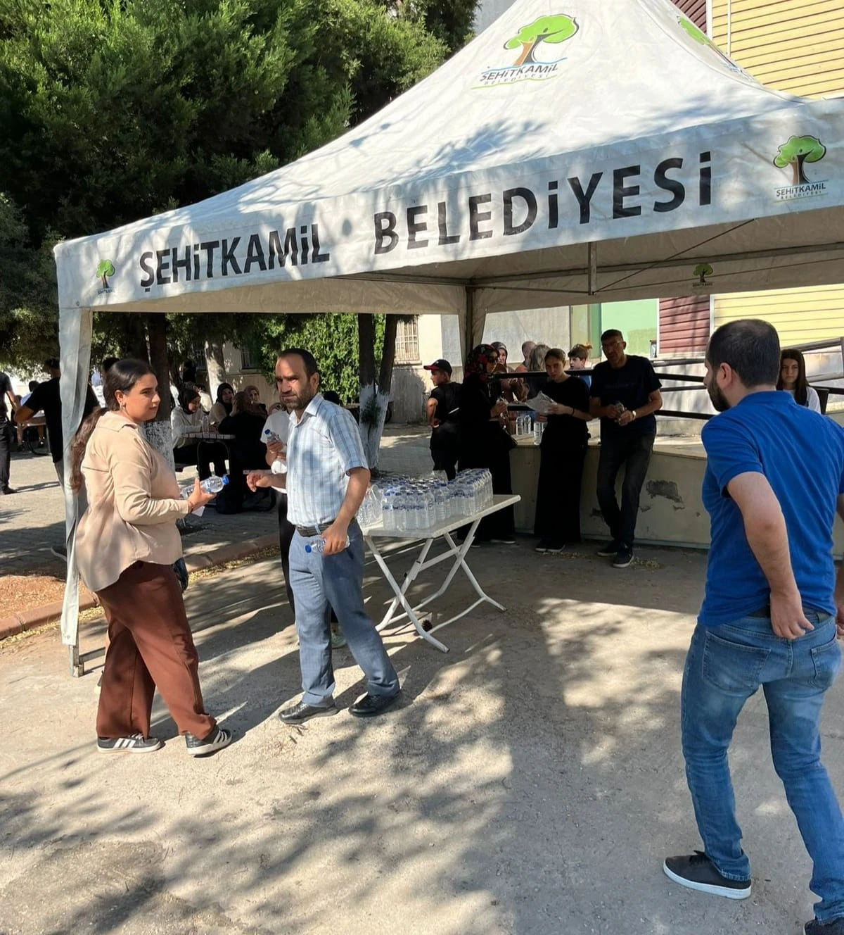 BAŞKAN YILMAZ, SINAVA GİREN ÖĞRENCİLERİ YALNIZ BIRAKMADI