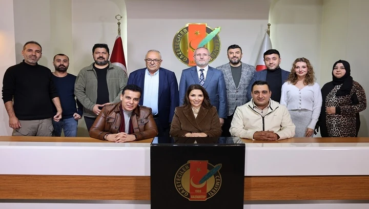GAZİANTEP&rsquo;İN K&Uuml;LT&Uuml;R VE SANATINDA İKİ USTA İSİM GAZETECİLER CEMİYETİ&rsquo;NDE