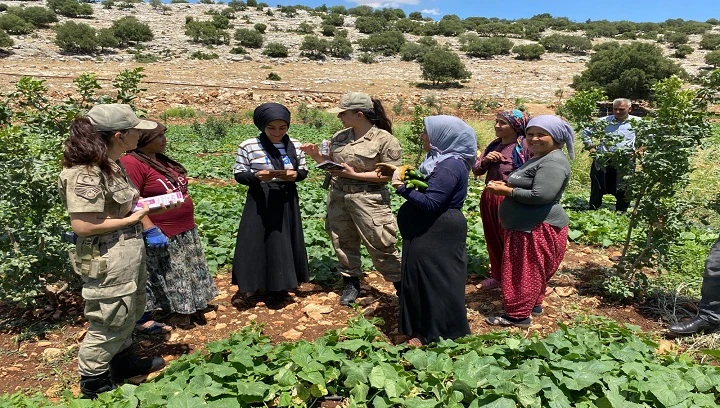 ANIZ YANGINLARINA KARŞI JANDARMA EKİPLERİ DENETİM VE BİLGİLENDİRME ÇALIŞMALARINA DEVAM EDİYOR