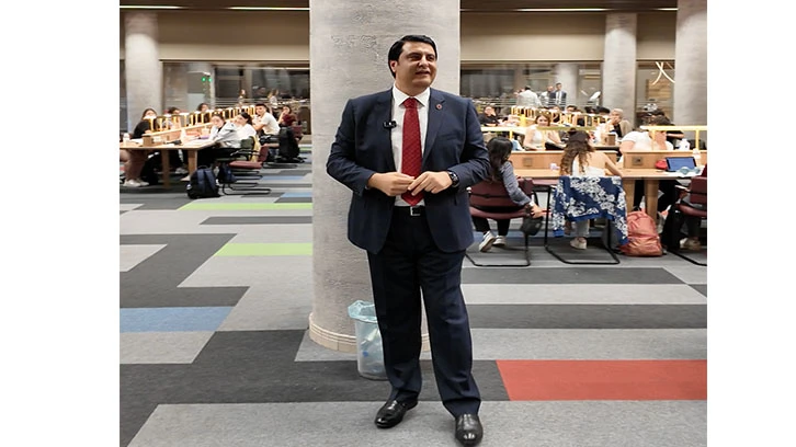 BAŞKAN YILMAZ’DAN YKS’YE GİRECEK ÖĞRENCİLERE ZİYARET