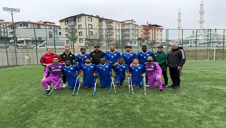 ŞAHİNBEY AMPUTE&rsquo;DEN FARKLI GALİBİYET 6-1