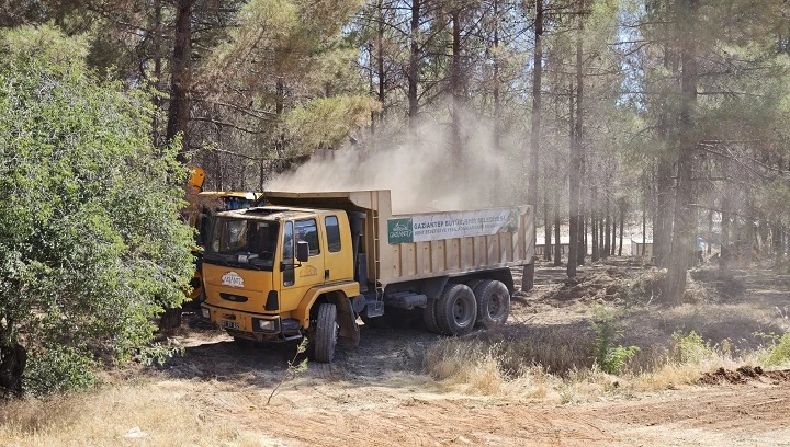 GAZİANTEP BÜYÜKŞEHİR, ORMAN YANGINI RİSKİNE KARŞI TEDBİRLERİNİ ARTIRDI