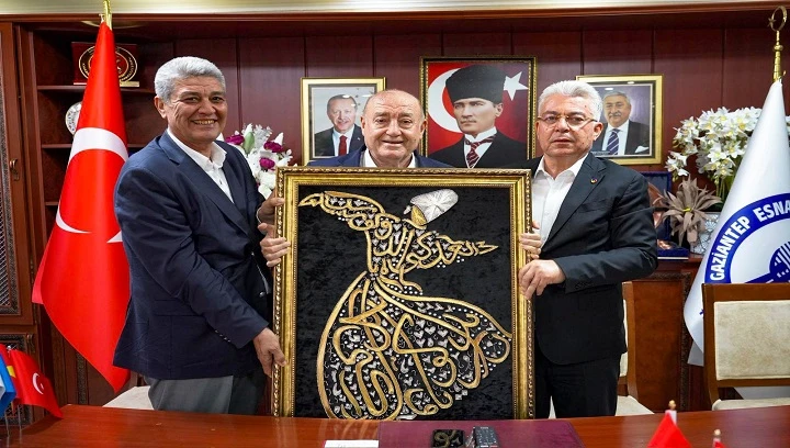 NTO HEYETİNDEN GESOB BAŞKANI &Uuml;NAL AKDOĞAN&rsquo;A "HAYIRLI OLSUN" ZİYARETİ