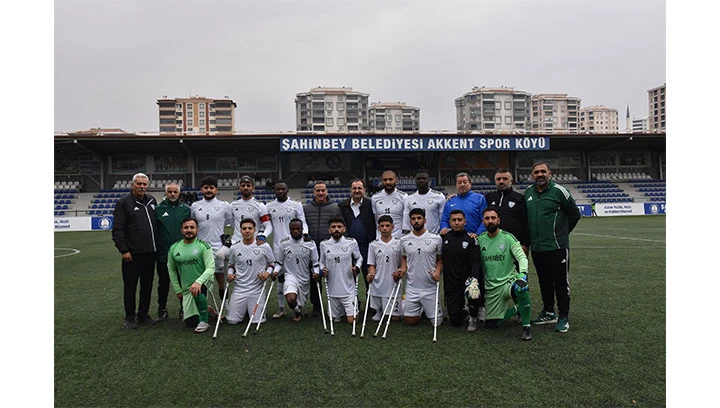 ŞAHİNBEY AMPUTE&rsquo;DEN DEPLASMANDA GOL ŞOV: 4-0