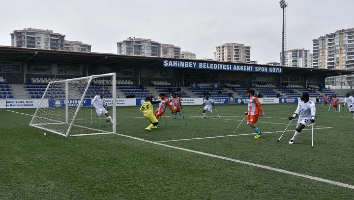 ŞAHİNBEY AMPUTE D&Ouml;RT K&Ouml;ŞE 4-0