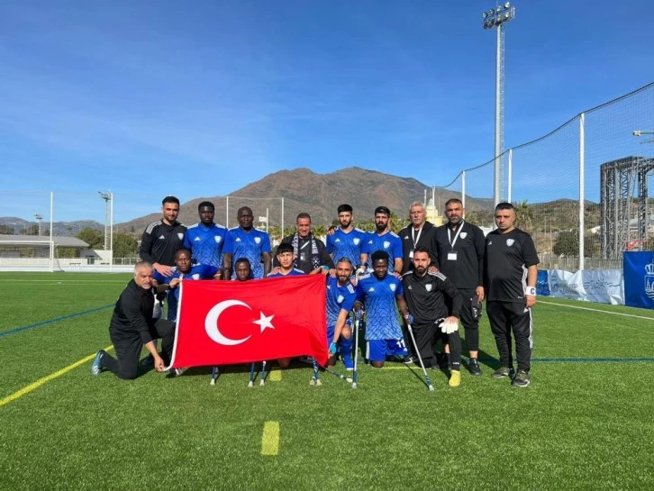 Şahinbey Ampute Futbol Takımı, Şampiyonlar Ligi’nde finalde