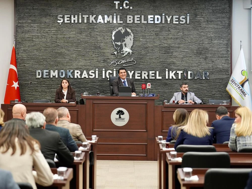Şehitkamil Belediyesi Kasım ayı Meclis Toplantısı yapıldı
