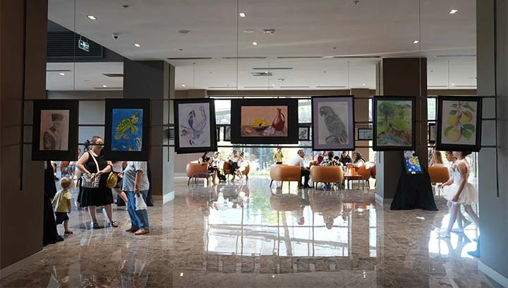 Şehitkamil&rsquo;de sanat yolculuğu sergiye d&ouml;n&uuml;şt&uuml;