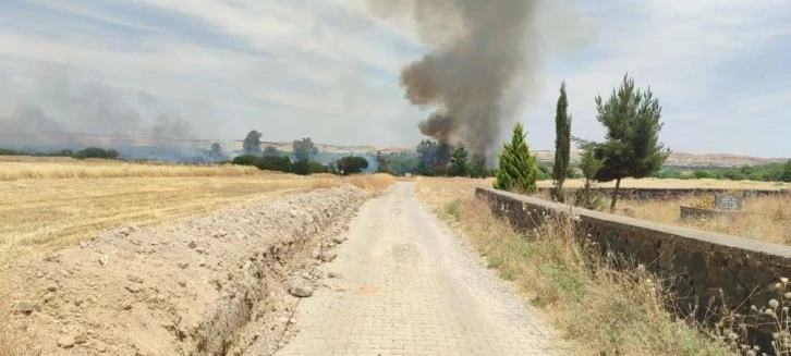  Suriye sınırında yükselen dumanlar korkuttu