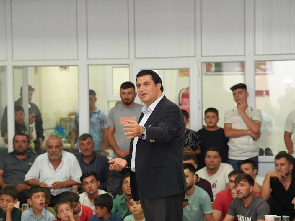 Yılmaz, Bağbaşı Mahallesi’nde vatandaşlarla bir araya geldi