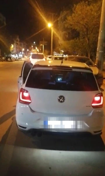  2 araç sürücüsüne ceza