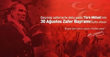 30 AĞUSTOS ZAFER BAYRAMI KUTLU OLSUN