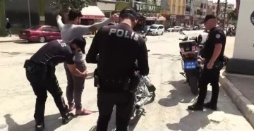 51 motosiklet sürücüsüne 165 bin TL ceza kesildi