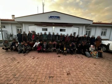 59 düzensiz göçmen yakalandı