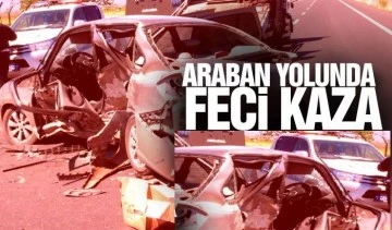 8 araç birbirine girdi, ortalık savaş alanına döndü