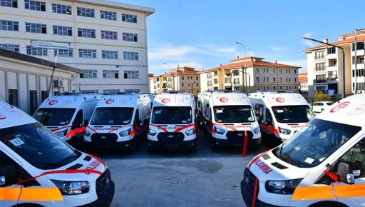 Sağlık Bakanlığı Tarafından Gaziantep&rsquo;e 16 Yeni Ambulans