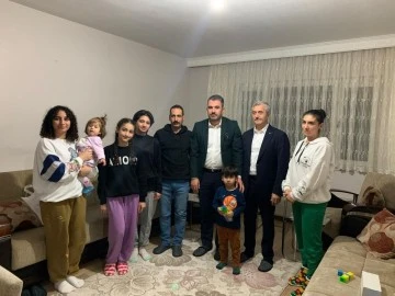 Ailelere sürpriz ziyaret