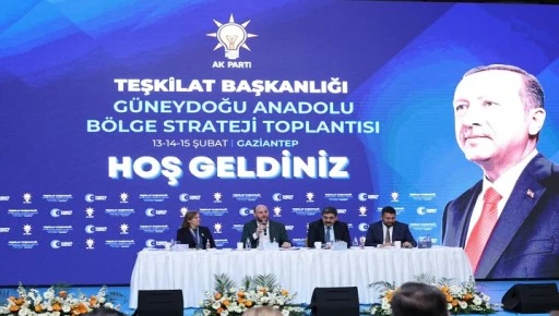 AK PARTİ&rsquo;DEN GAZİANTEP&rsquo;TE STRATEJİ ZİRVESİ