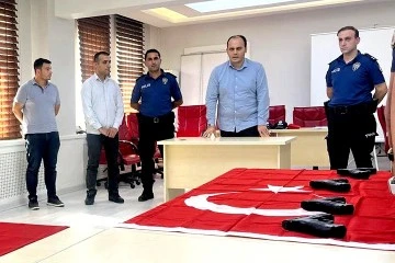 Araban'a atanan polisler yemin ederek göreve başladı