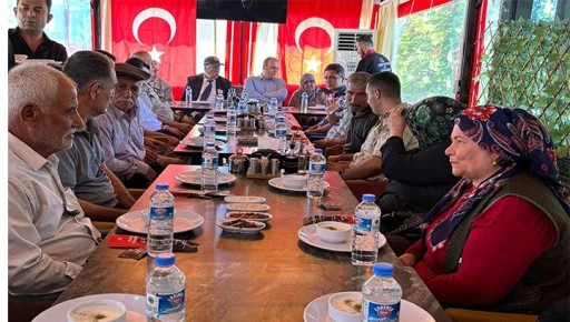  Araban Kaymakamı İş&ccedil;imen, Arabanlı gazilerle yemekte buluştu