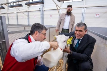 Bakan Yumaklı Lidersan çiftliğine hayran kaldı