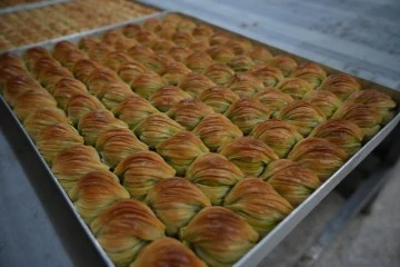 Baklavacıların bayram yoğunluğu başladı