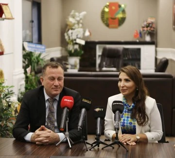 BAŞKAN DOĞAN’DAN BAŞKAN AY’A ZİYARET