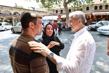Başkan Tahmazoğlu esnaf ve vatandaşlarla bir araya geliyor