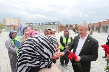 BAŞKAN TAHMAZOĞLU ŞEHİTLER İÇİN DUA ETTİ